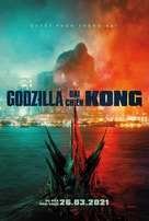 Godzilla vs. Kong - Vietnamese Movie Poster (xs thumbnail)