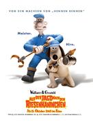 Wallace &amp; Gromit in The Curse of the Were-Rabbit - German Advance movie poster (xs thumbnail)