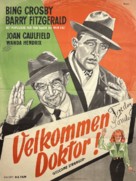 Welcome Stranger - Danish Movie Poster (xs thumbnail)