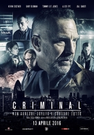 Criminal - Italian Movie Poster (xs thumbnail)