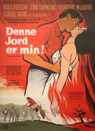 This Earth Is Mine - Danish Movie Poster (xs thumbnail)