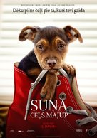 A Dog&#039;s Way Home - Latvian Movie Poster (xs thumbnail)