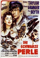 All the Brothers Were Valiant - German Movie Poster (xs thumbnail)