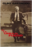 In The Line Of Fire - Spanish Movie Poster (xs thumbnail)