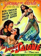 Salome Where She Danced - Belgian Movie Poster (xs thumbnail)