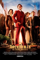Anchorman 2: The Legend Continues - Norwegian Movie Poster (xs thumbnail)