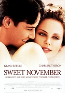 Sweet November - German Movie Poster (xs thumbnail)