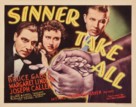 Sinner Take All - Movie Poster (xs thumbnail)
