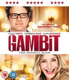 Gambit - British Blu-Ray movie cover (xs thumbnail)