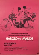 Harold and Maude - Danish Movie Poster (xs thumbnail)