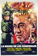 The Night of the Generals - Spanish Movie Poster (xs thumbnail)