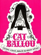 Cat Ballou - Danish DVD movie cover (xs thumbnail)