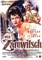Der Zarewitsch - German Movie Poster (xs thumbnail)