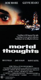 Mortal Thoughts - Australian Movie Poster (xs thumbnail)