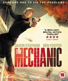 The Mechanic - British Blu-Ray movie cover (xs thumbnail)