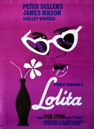 Lolita - Danish Movie Poster (xs thumbnail)