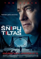 Bridge of Spies - Lithuanian Movie Poster (xs thumbnail)