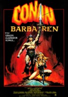 Conan The Barbarian - Danish Movie Poster (xs thumbnail)