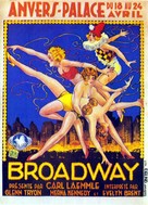 Broadway - Belgian Movie Poster (xs thumbnail)