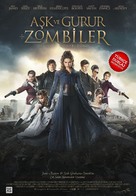 Pride and Prejudice and Zombies - Turkish Movie Poster (xs thumbnail)