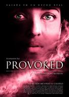 Provoked - Spanish Movie Poster (xs thumbnail)