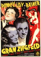 The Great Ziegfeld - Spanish Movie Poster (xs thumbnail)