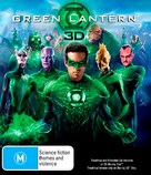 Green Lantern - Australian Blu-Ray movie cover (xs thumbnail)