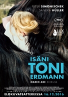 Toni Erdmann - Finnish Movie Poster (xs thumbnail)