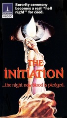 The Initiation - VHS movie cover (xs thumbnail)