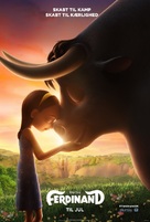 Ferdinand - Danish Movie Poster (xs thumbnail)