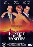 The Bonfire Of The Vanities - Australian DVD movie cover (xs thumbnail)
