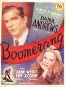 Boomerang! - Belgian Movie Poster (xs thumbnail)