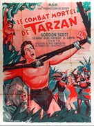 Tarzan&#039;s Fight for Life - French Movie Poster (xs thumbnail)