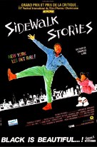 Sidewalk Stories - French Movie Poster (xs thumbnail)