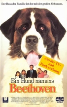 Beethoven - German VHS movie cover (xs thumbnail)