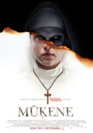 The Nun - Latvian Movie Poster (xs thumbnail)