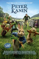 Peter Rabbit - Danish Movie Poster (xs thumbnail)