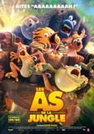 Les As de la Jungle - Belgian Movie Poster (xs thumbnail)