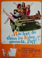 What Did You Do in the War, Daddy? - German Movie Poster (xs thumbnail)