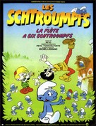 La fl&ucirc;te &agrave; six schtroumpfs - French Movie Poster (xs thumbnail)
