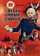 The Count of Monte-Cristo - Danish Movie Poster (xs thumbnail)