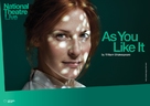 National Theatre Live: As You Like It - British Movie Poster (xs thumbnail)