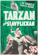 Tarzan and the Slave Girl - Swedish Movie Poster (xs thumbnail)