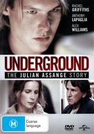 Underground: The Julian Assange Story - Australian DVD movie cover (xs thumbnail)