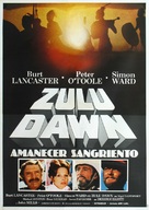 Zulu Dawn - Argentinian Movie Poster (xs thumbnail)