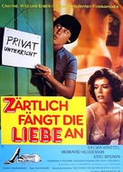 Private Lessons - German Movie Poster (xs thumbnail)