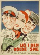 Ud i den kolde sne - Danish Movie Poster (xs thumbnail)