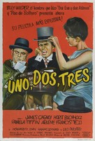 One, Two, Three - Argentinian Movie Poster (xs thumbnail)