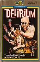 Delirium - Swedish VHS movie cover (xs thumbnail)