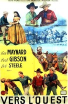 Westward Bound - French Movie Poster (xs thumbnail)